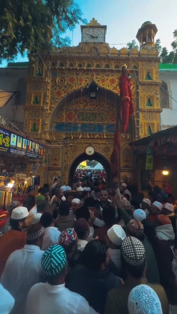 khwaja Garib Nawaz Status short Reel video jumma mubarak Chatthi Sharif Urs Sharif live today